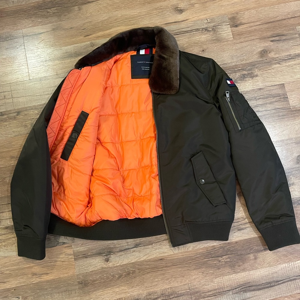 NWT Tommy Hilfiger Bomber Jacket